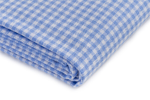 Quadretto oxford azzurro 170 - immagine 2